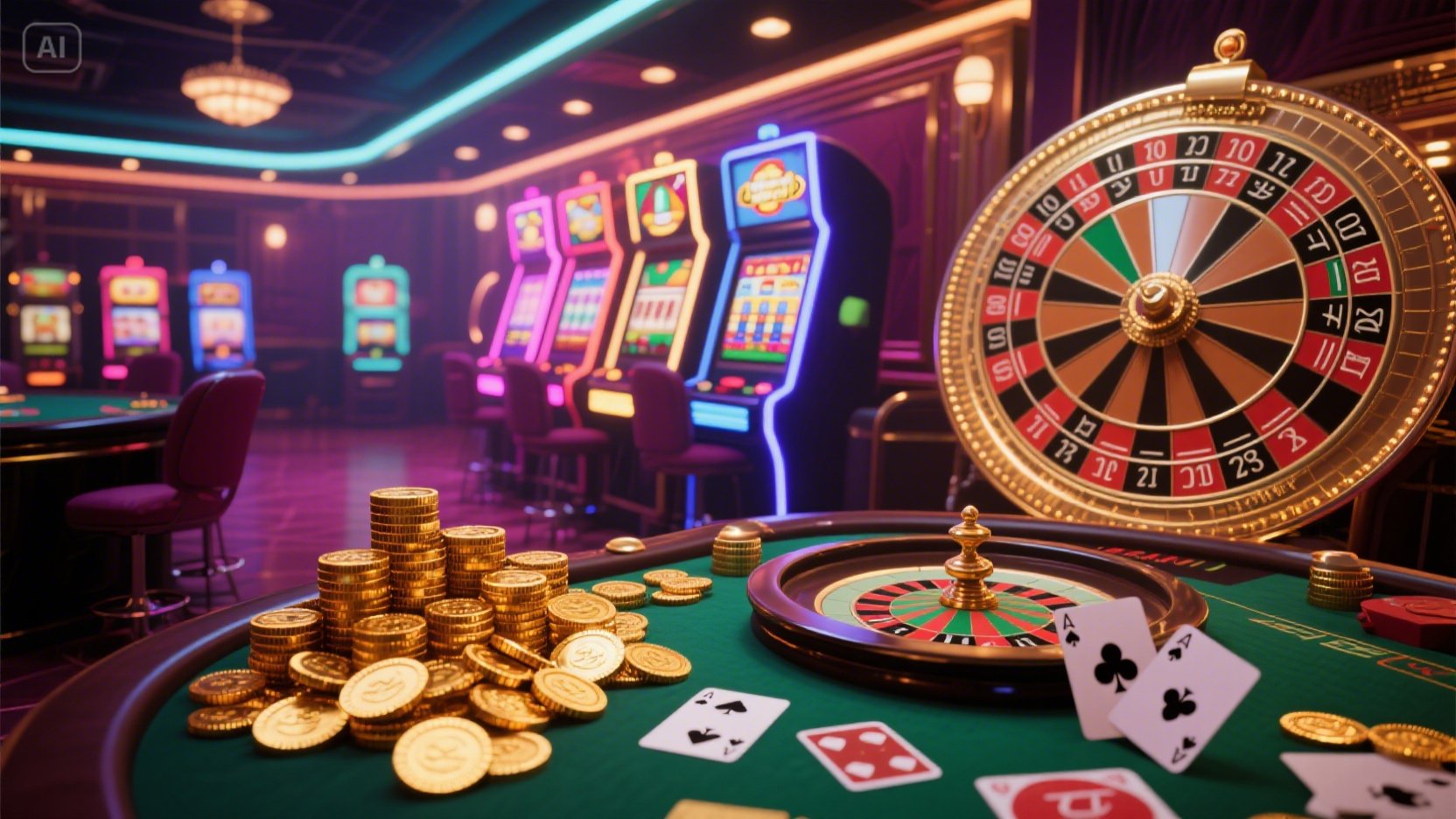 Casino  desktop and mobile interfaces